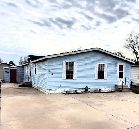 a front view of house