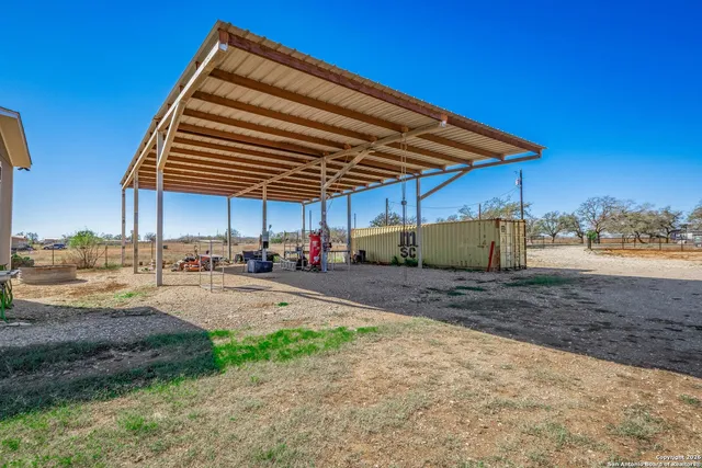 a view of an outdoor space and deck