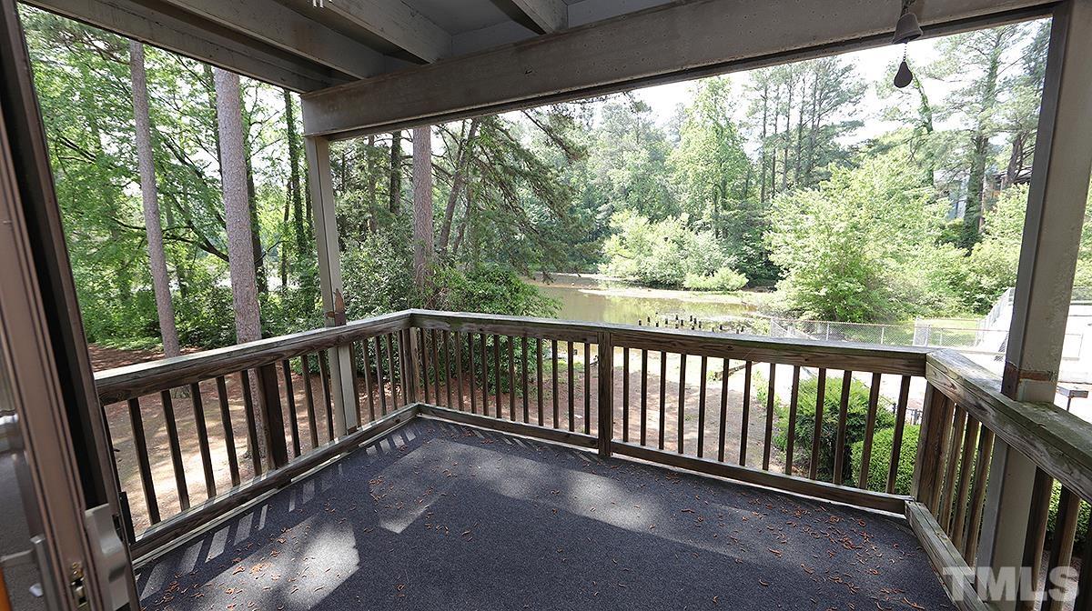 612 Pine Ridge Place, Unit 612 Raleigh, NC 27609 - Photo 11 of 12 a view of balcony with deck