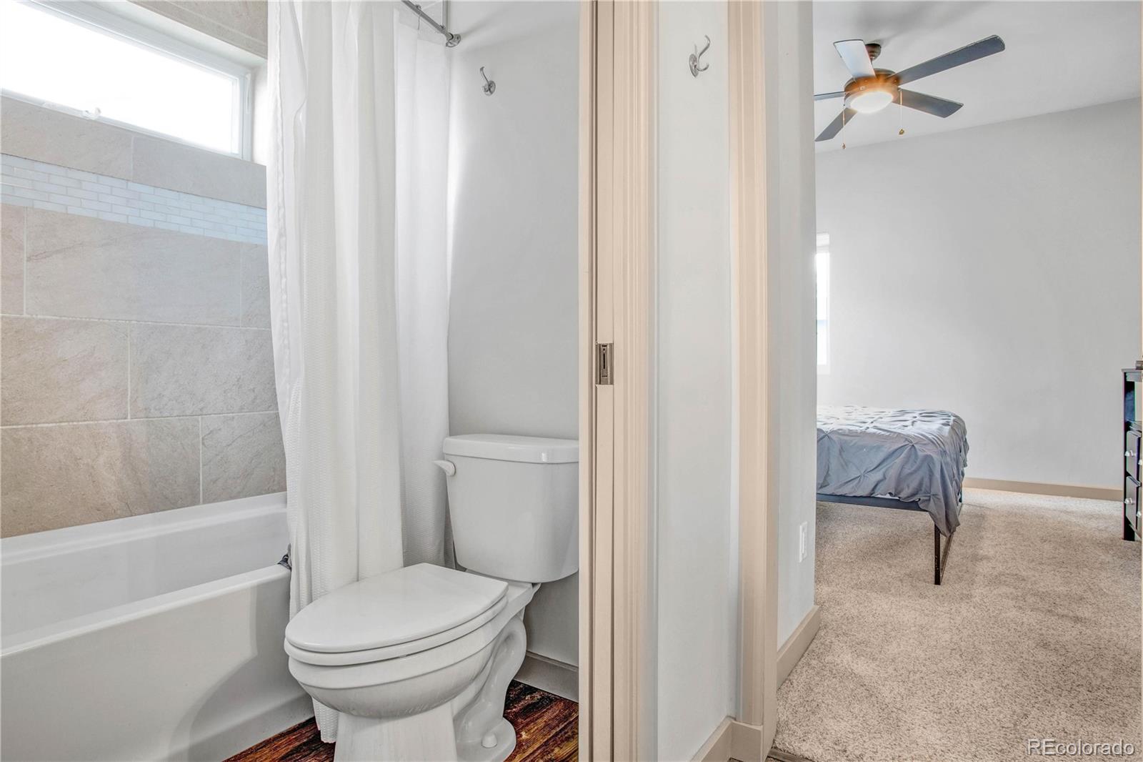 32 Trailside Circle, Unit A Salida, CO 81201 - Photo 19 of 30 a bathroom with a toilet and a shower