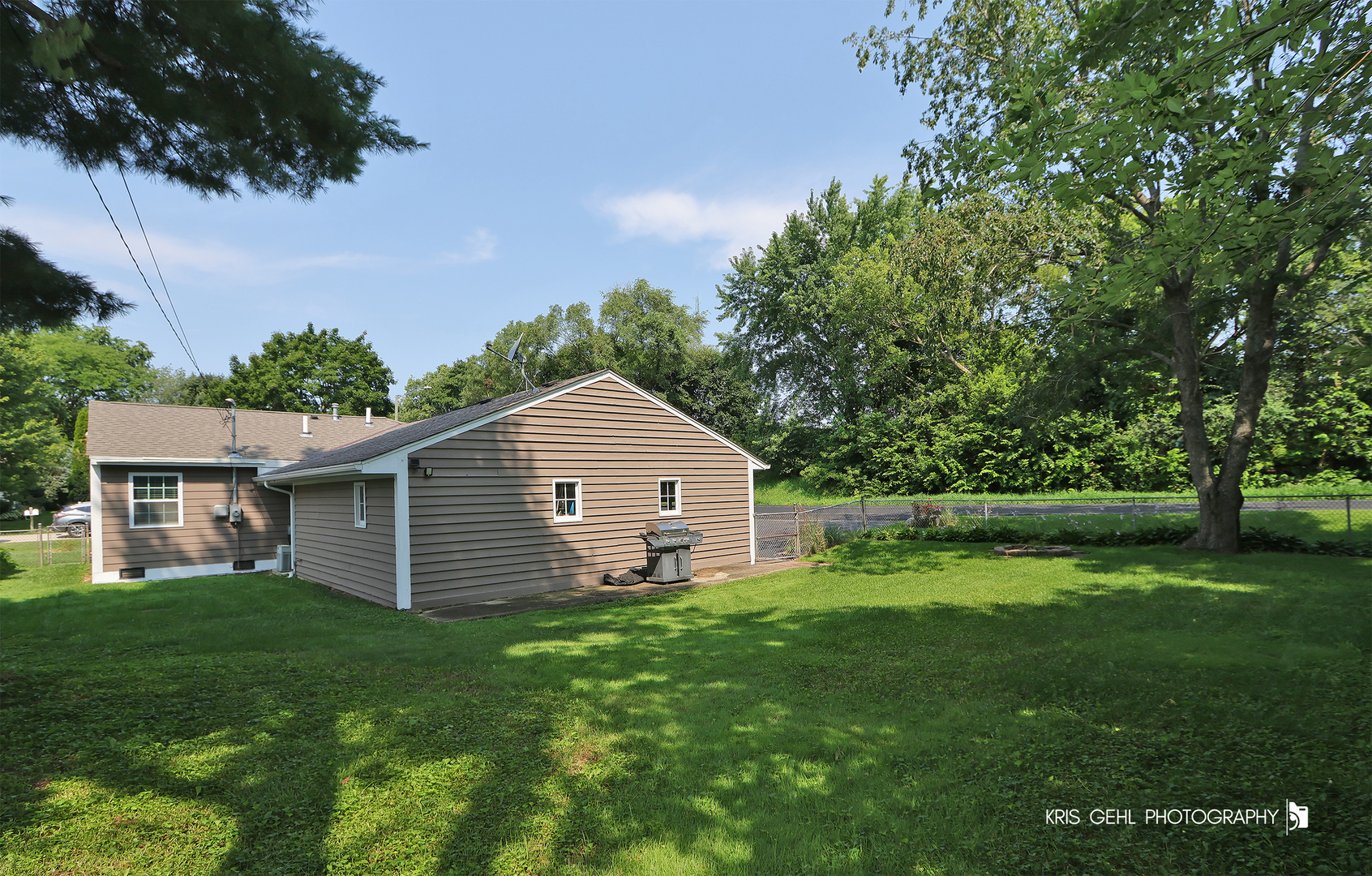 5310 Oak Park Road Oakwood Hills, IL 60013 - Photo 16 of 17 a front view of house with yard and green space