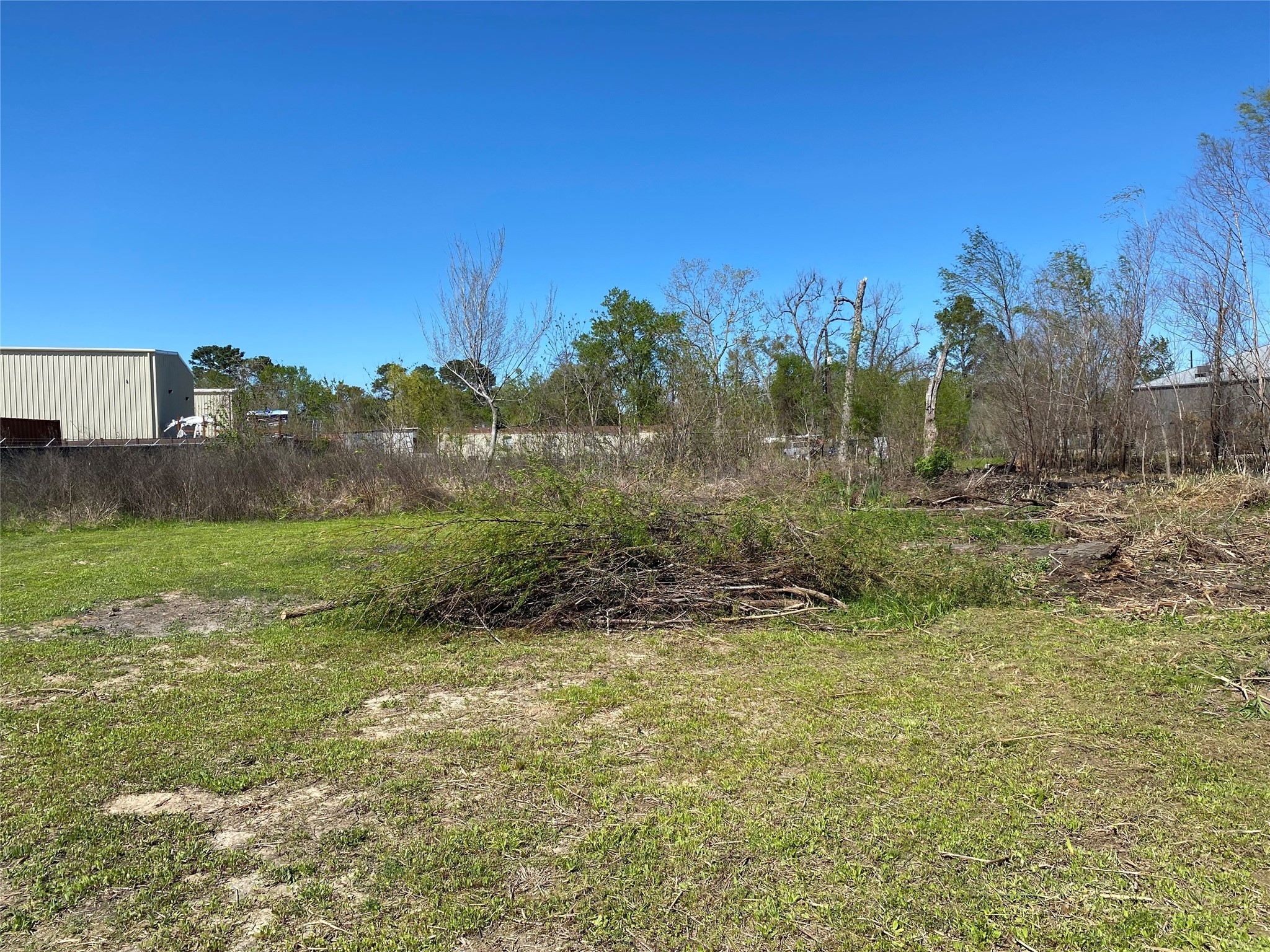10 Booker Road Spring, TX 77373 - Photo 2 of 7 a view of a field with an trees