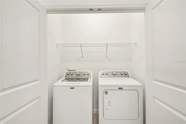 a view of empty room