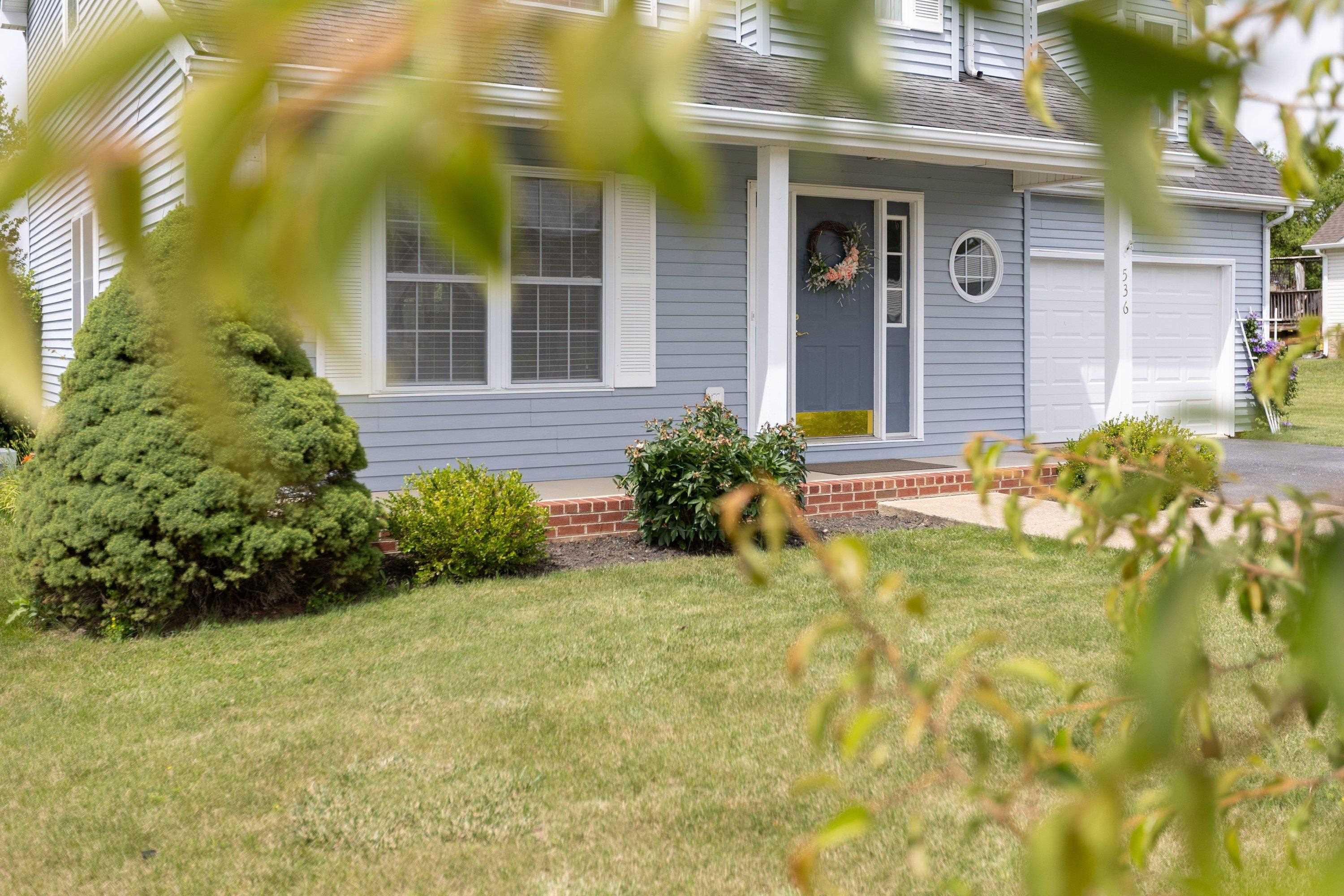 536 Three Leagues Road McGaheysville, VA 22840 - Photo 40 of 71 a view of yellow house with a large windows