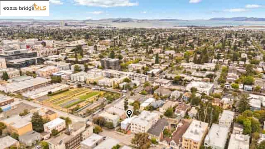 1682 Oxford Street Berkeley, CA 94709 - Photo 15 of 19 an aerial view of residential building with parking space