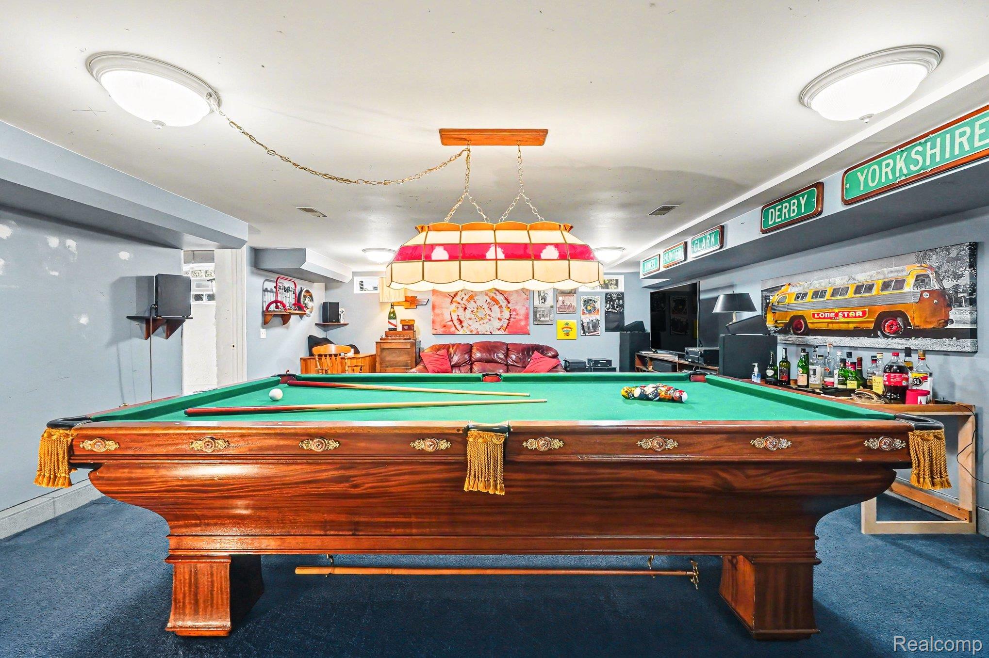 1235 Yorkshire Road Birmingham, MI 48009 - Photo 33 of 36 view of pool table