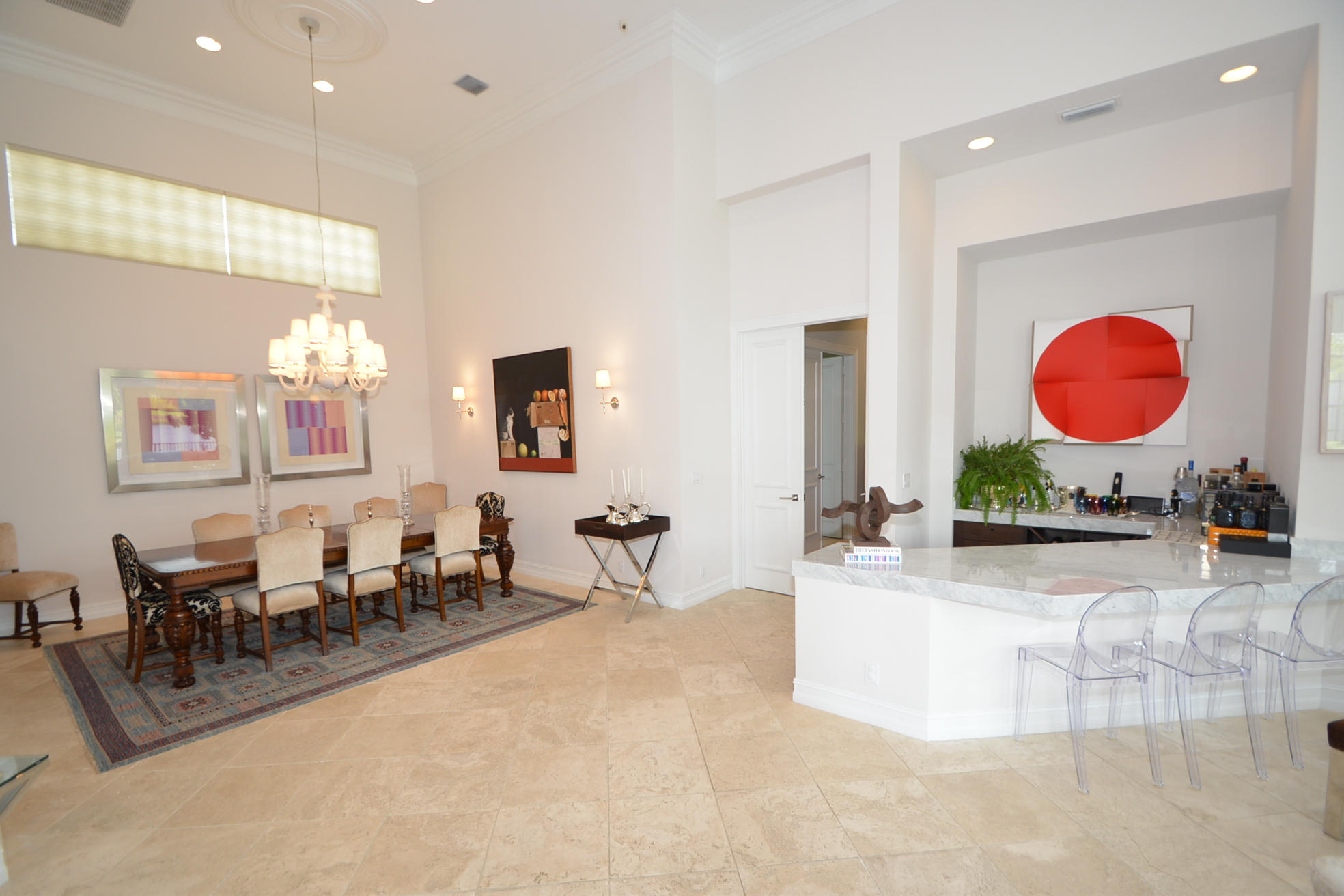 6454 Enclave Way Boca Raton, FL 33496 - Photo 4 of 36 Dining Room - Wet Bar