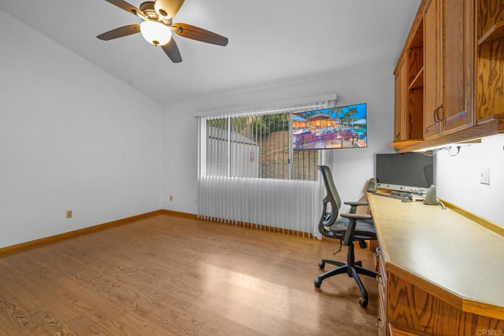 10254 Princess Joann Road Santee, CA 92071 - Photo 22 of 41 a view of a workspace with furniture and a window