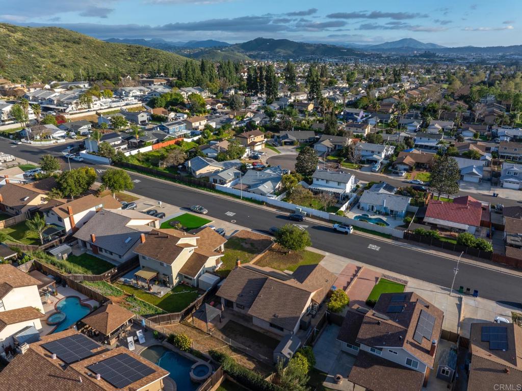 10254 Princess Joann Road Santee, CA 92071 - Photo 37 of 41 an aerial view of residential houses with outdoor space