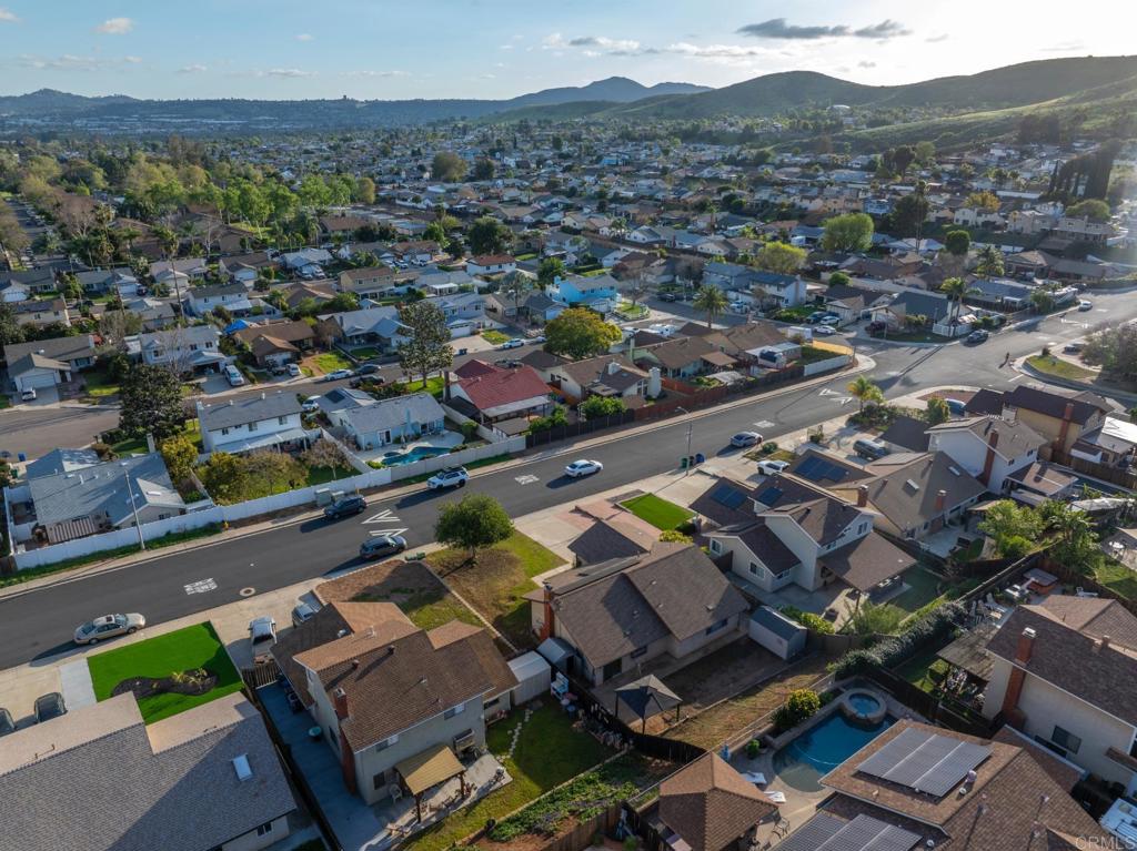 10254 Princess Joann Road Santee, CA 92071 - Photo 38 of 41 an aerial view of residential houses with outdoor space