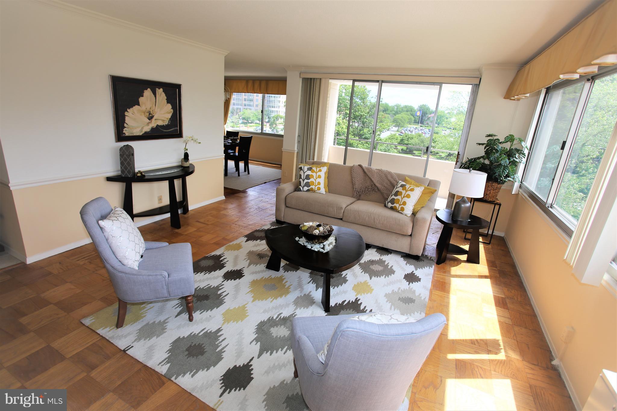 4515 Willard Avenue, Unit 704S Chevy Chase, MD 20815 - Photo 4 of 30 Living Room