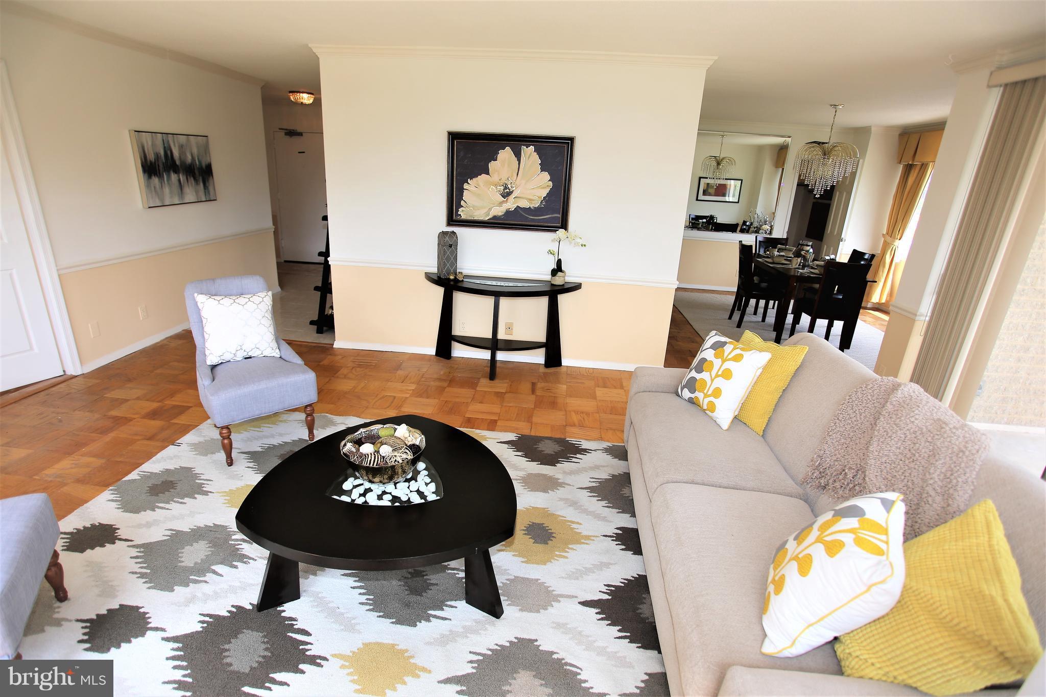 4515 Willard Avenue, Unit 704S Chevy Chase, MD 20815 - Photo 5 of 30 Living Room