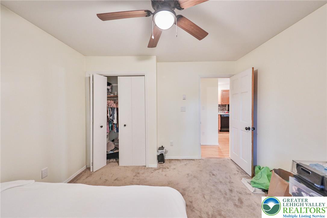 2114 Lakeview Road Bushkill, PA 18324 - Photo 39 of 83 Soft carpeting underfoot pairs with neutral walls in this functional bedroom space.