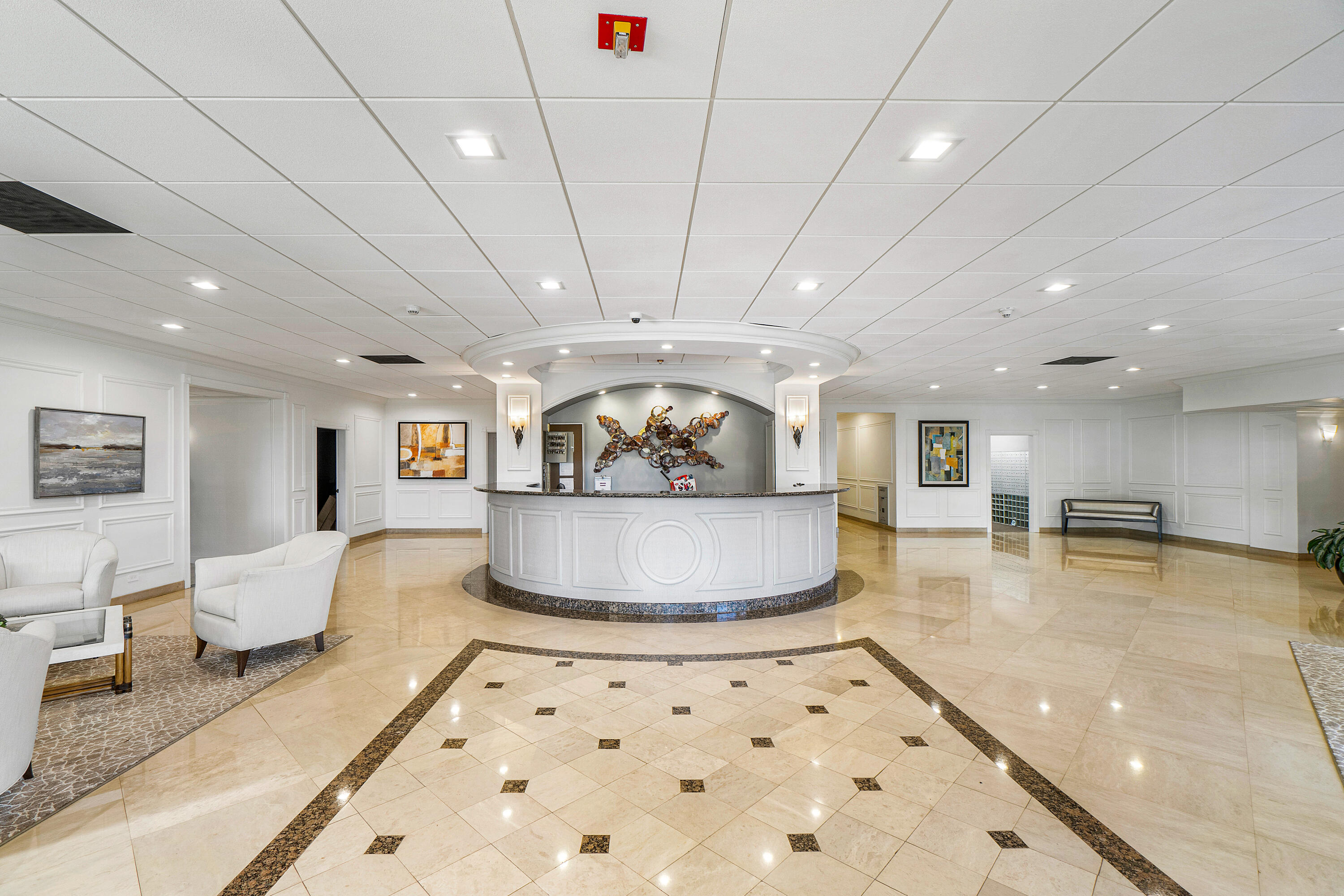 2121 North Ocean Boulevard, Unit 305W Boca Raton, FL 33431 - Photo 38 of 75 LOBBY