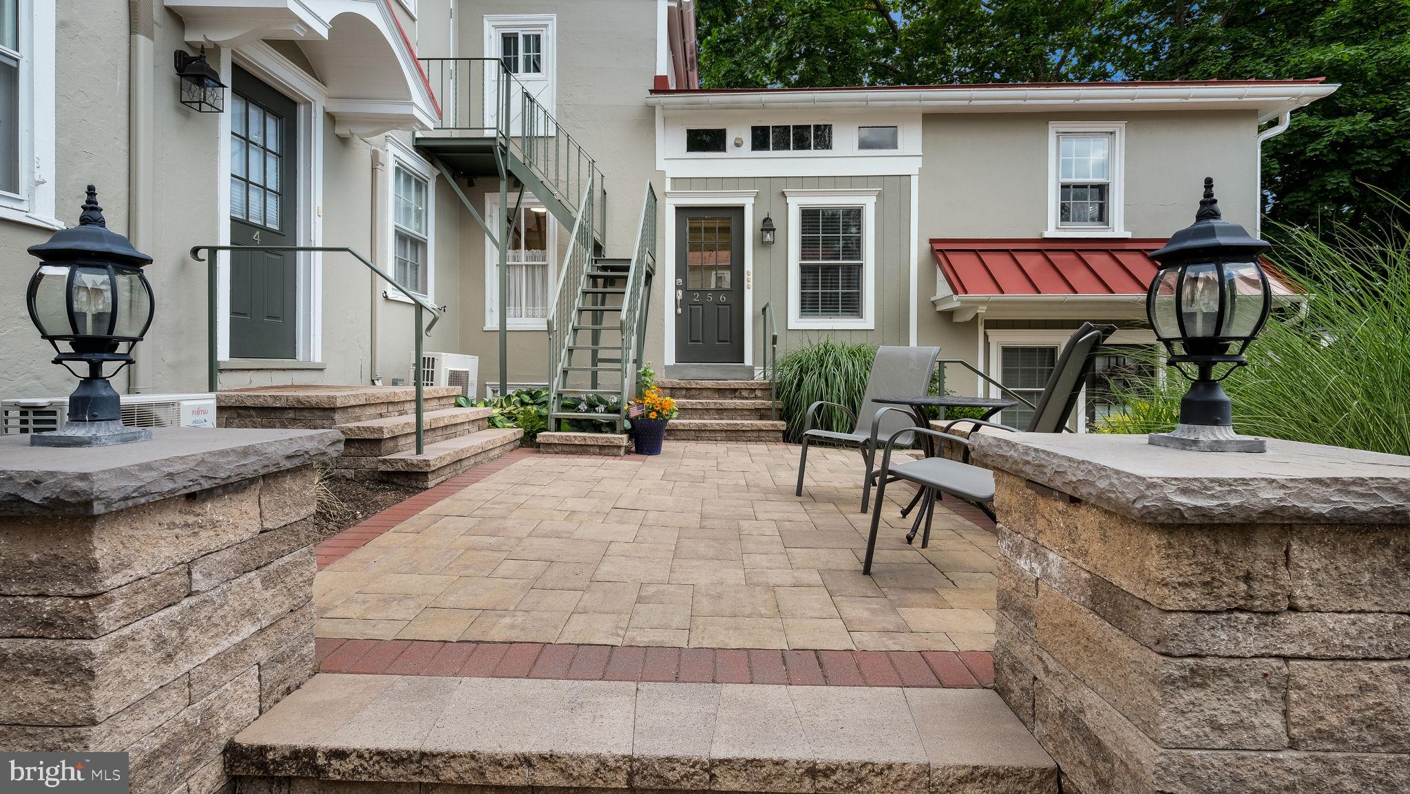 112 East State Street, Unit 6 Doylestown, PA 18901 - Photo 11 of 13 a view of a dinning table and chair in the patio