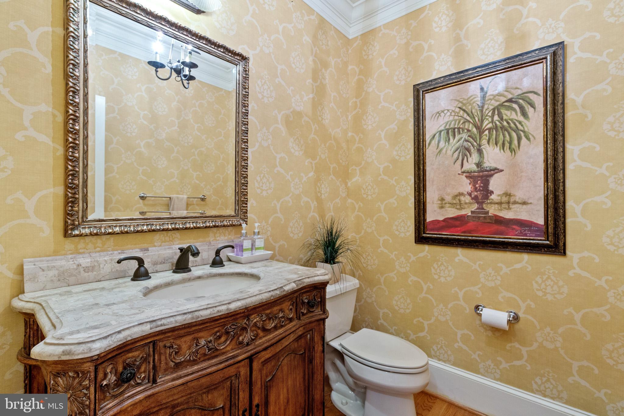 1017 Whitegate Road Wayne, PA 19087 - Photo 14 of 33 Main Level Powder Room