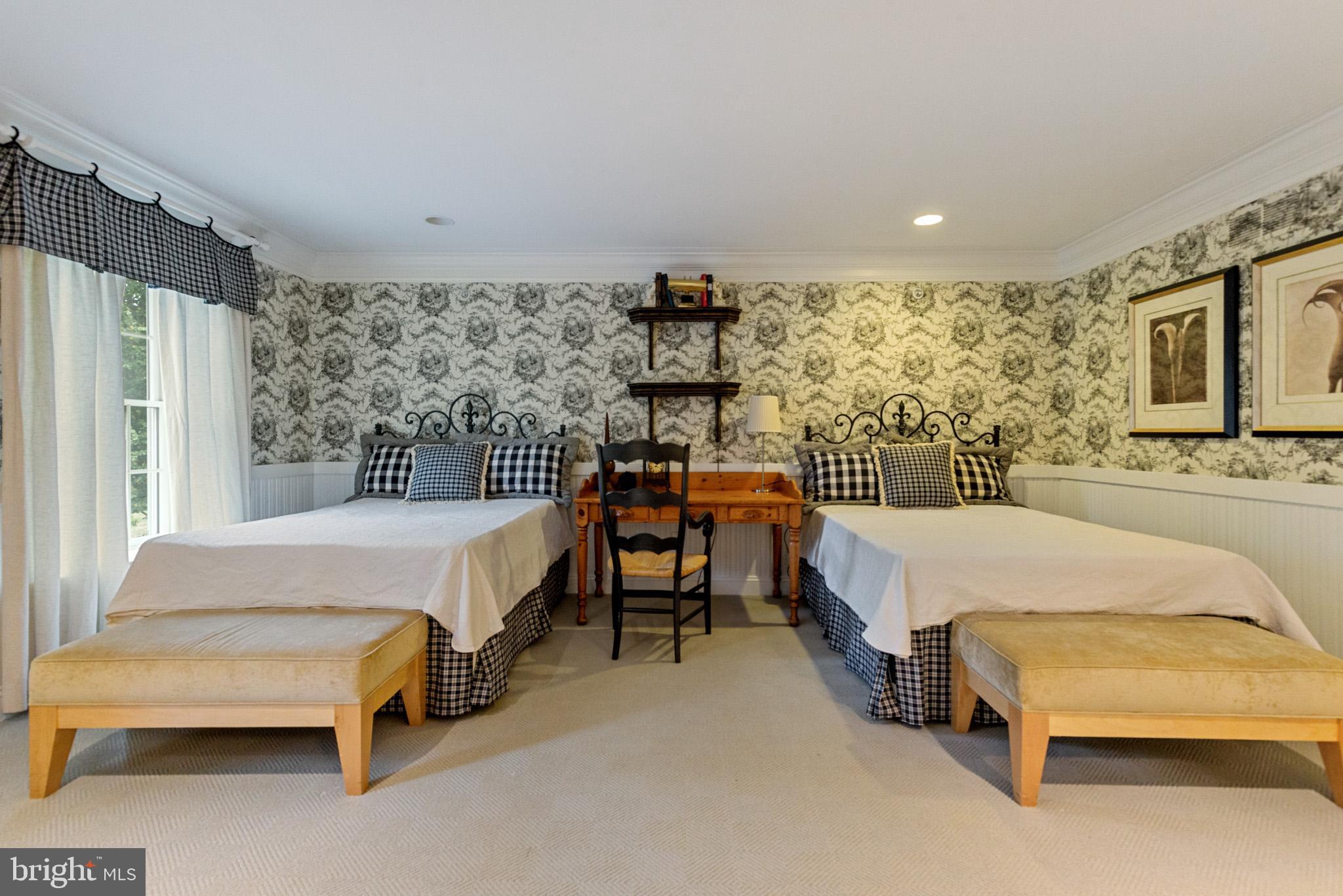 1017 Whitegate Road Wayne, PA 19087 - Photo 25 of 33 Bedroom 5 with jack and jill full bath