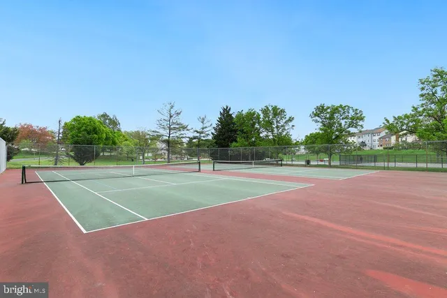 a view of a tennis court