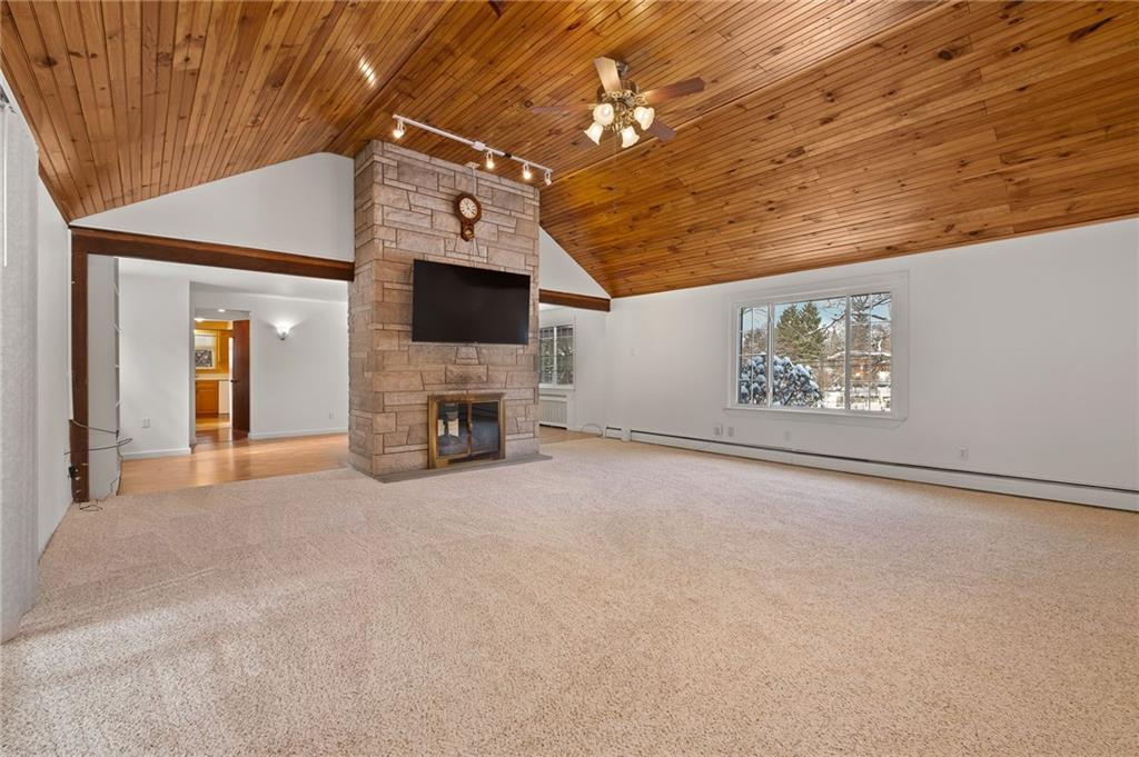 2912 Clearview Road Allison Park, PA 15101 - Photo 6 of 35 The Family Room Is Also Open To The Dining Room In The Background