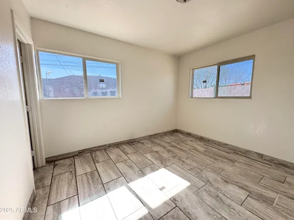 a view of empty room