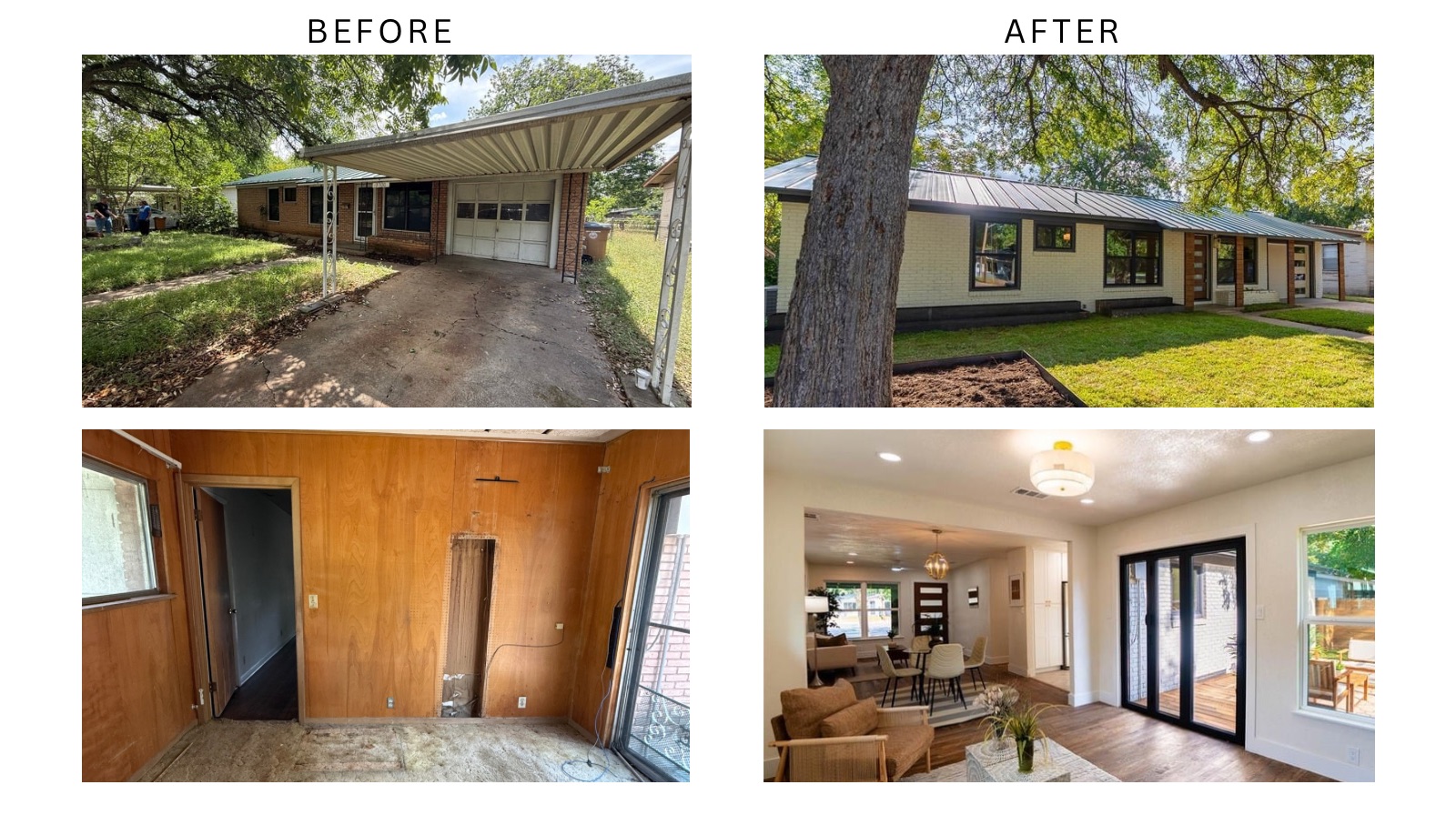 7700 Robalo Road Austin, TX 78757 - Photo 24 of 29 a view of a house with backyard
