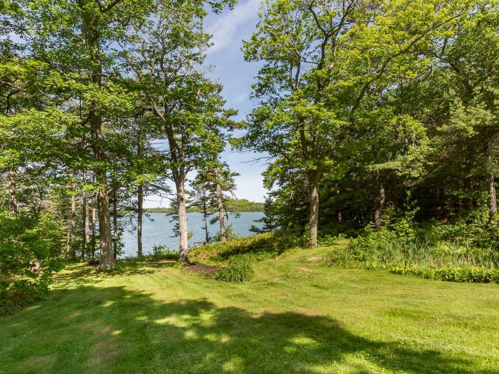 126 Harpswell Neck Road Harpswell, ME 04079 - Photo 3 of 32 Walk down the lawn to the...