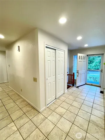 a view of empty room