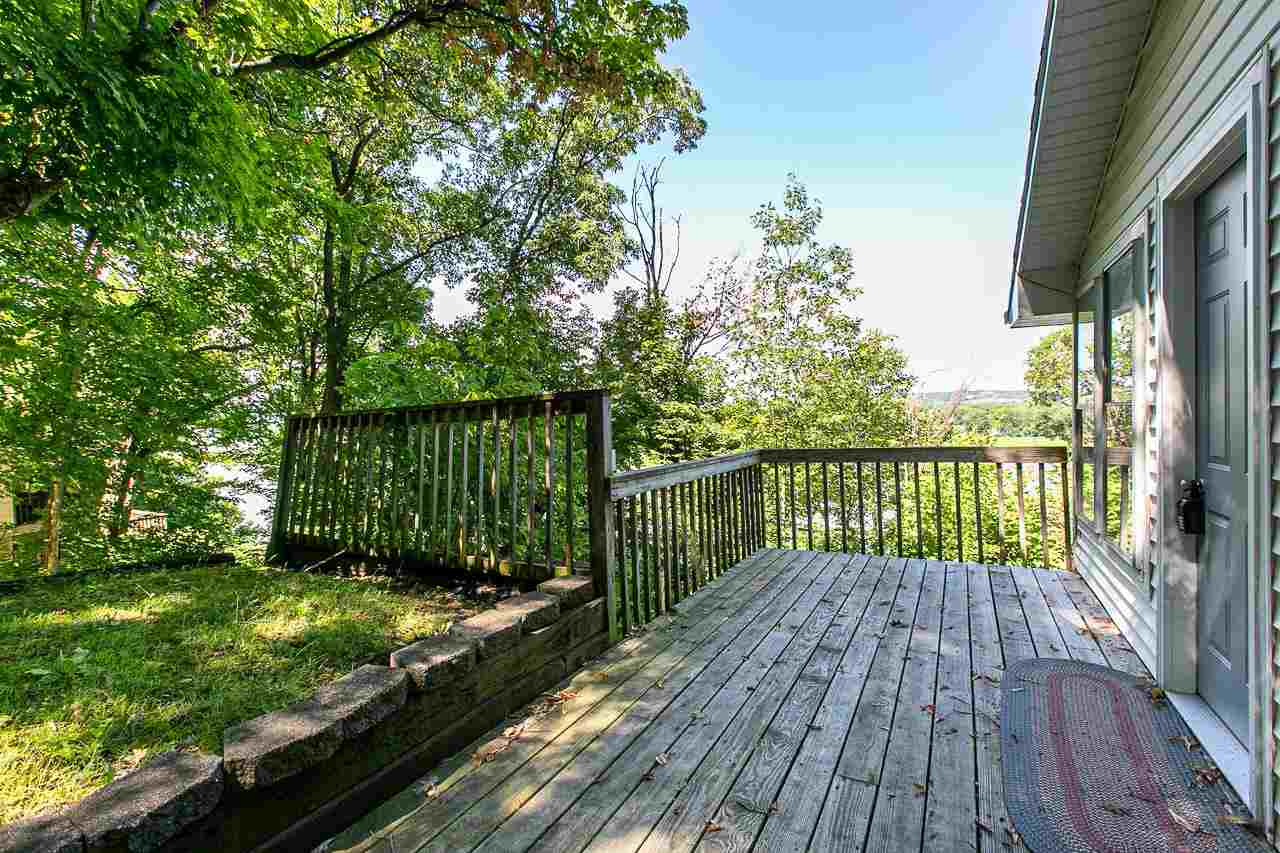 4798 South River Road Hanover, IL 61041 - Photo 14 of 14 a view of balcony with wooden floor