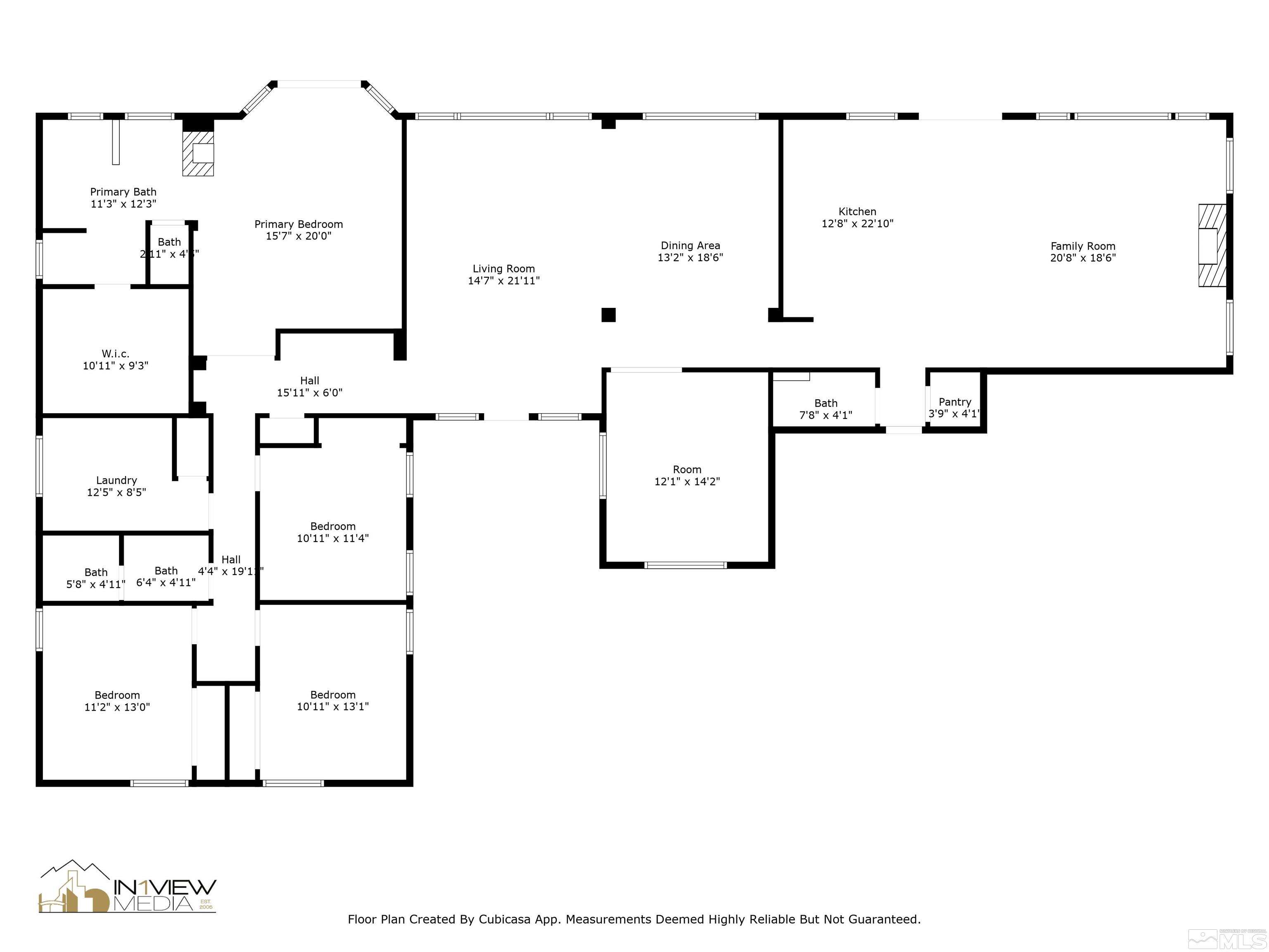 820 Flanders Road Reno, NV 89511 - Photo 39 of 40 a picture of floor plan
