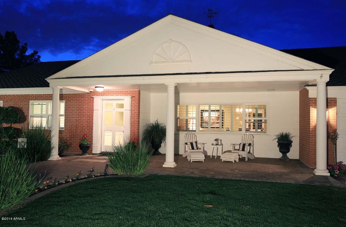 166 West Boca Raton Road Phoenix, AZ 85023 - Photo 5 of 49 Front Porch Night