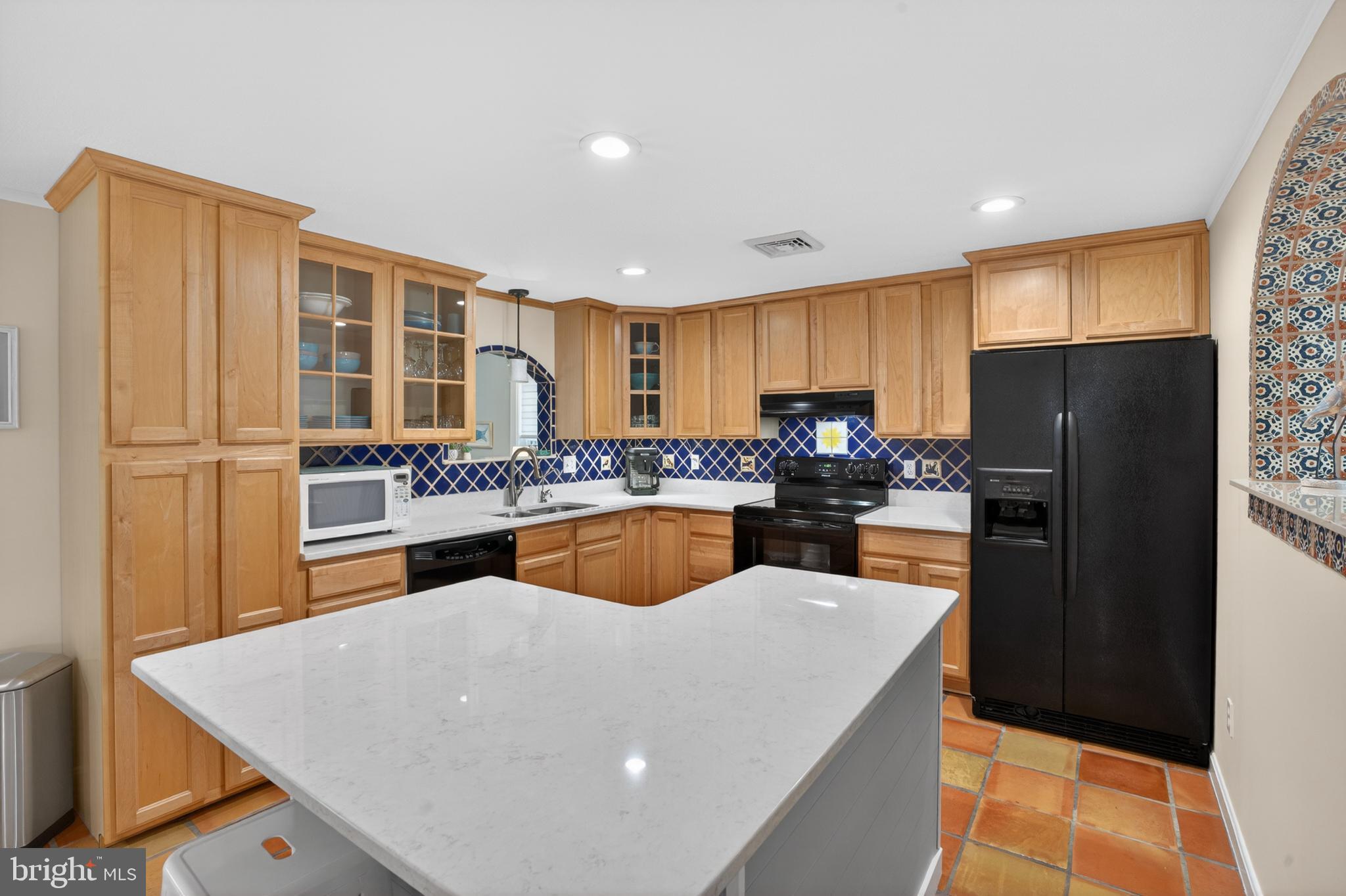 31345 Oak Street Ocean View, DE 19970 - Photo 14 of 49 UPDATED KITCHEN WITH CENTER ISLAND