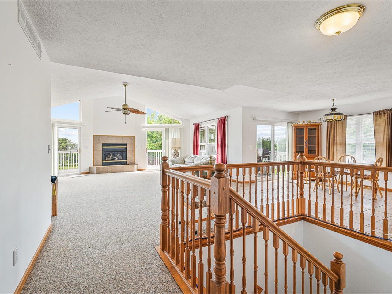 1106 Drexel Road Lake Summerset, IL 61019 - Photo 13 of 43 a view of an empty room with window and fireplace