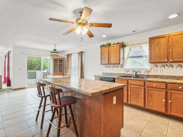a view of a kitchen counter space