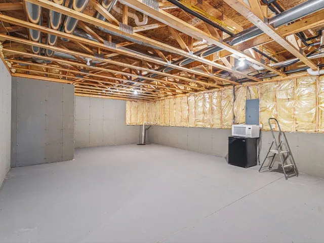 a view of storage and utility room