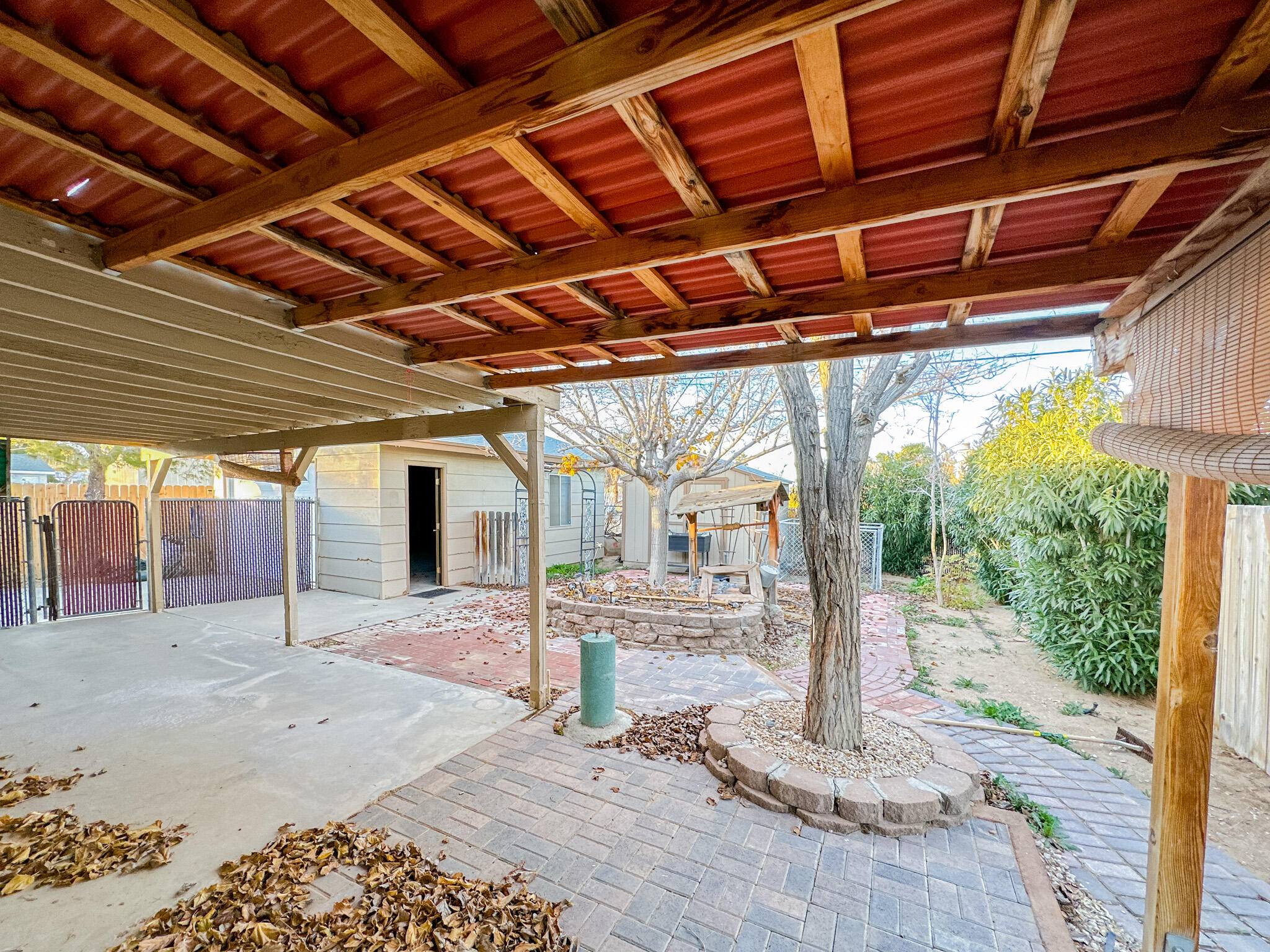 1228 West St George Avenue Ridgecrest, CA 93555 - Photo 19 of 30 a front view of a house with a porch