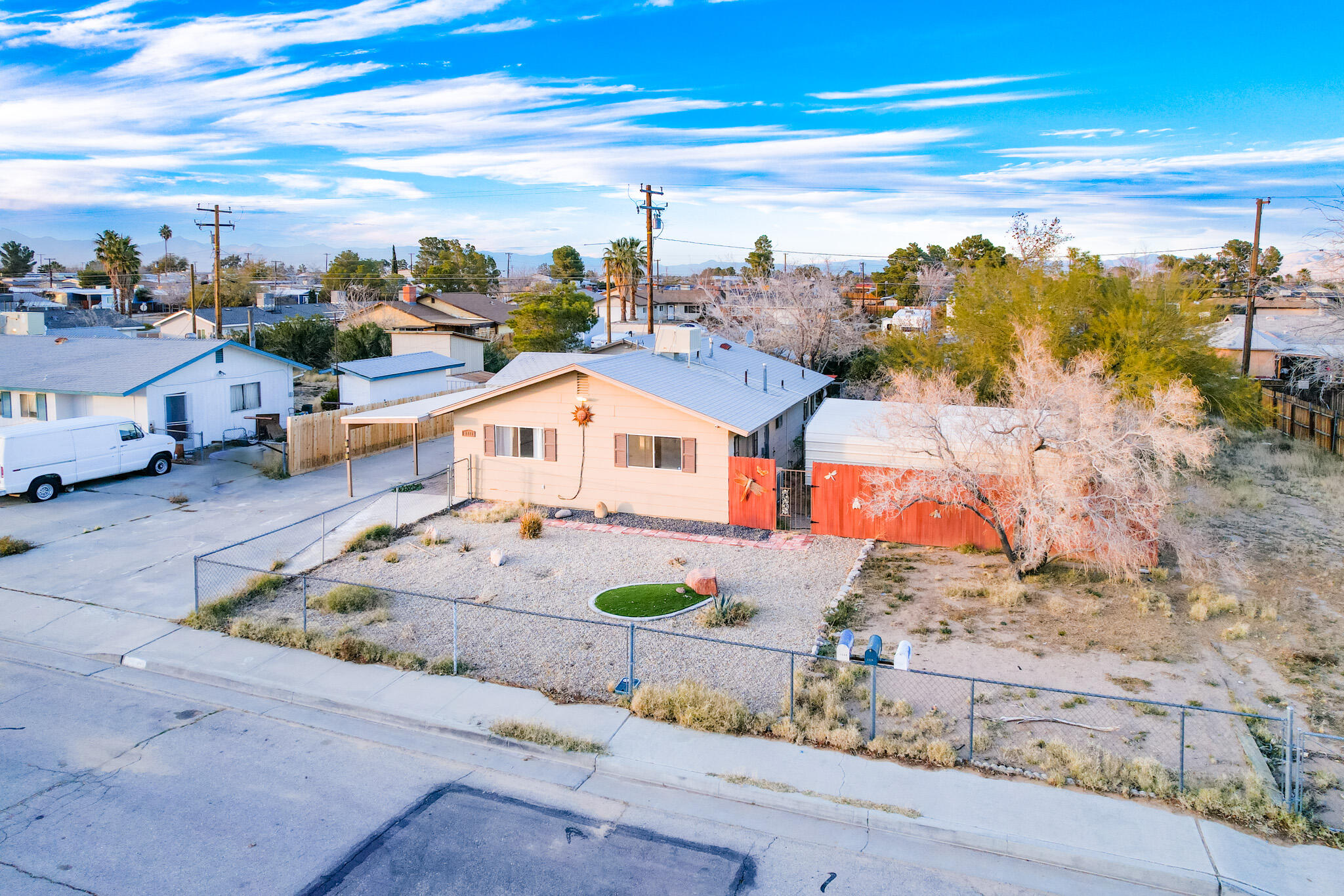 1228 West St George Avenue Ridgecrest, CA 93555 - Photo 29 of 30 a view of a city with an ocean