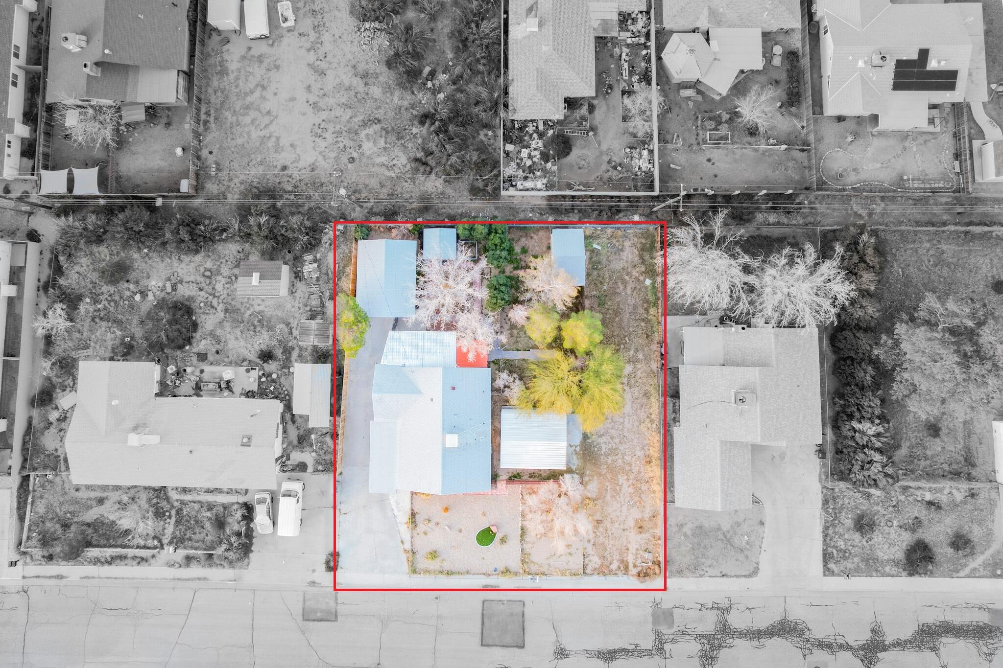 1228 West St George Avenue Ridgecrest, CA 93555 - Photo 30 of 30 a bird view of a house