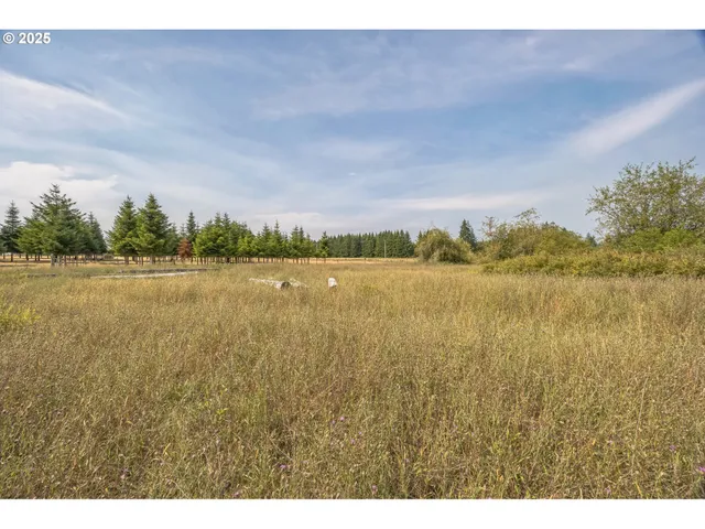 a view of a lake with houses in the back