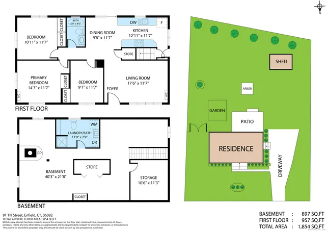 $314,500 | 91 Till Street, Enfield, CT 06082