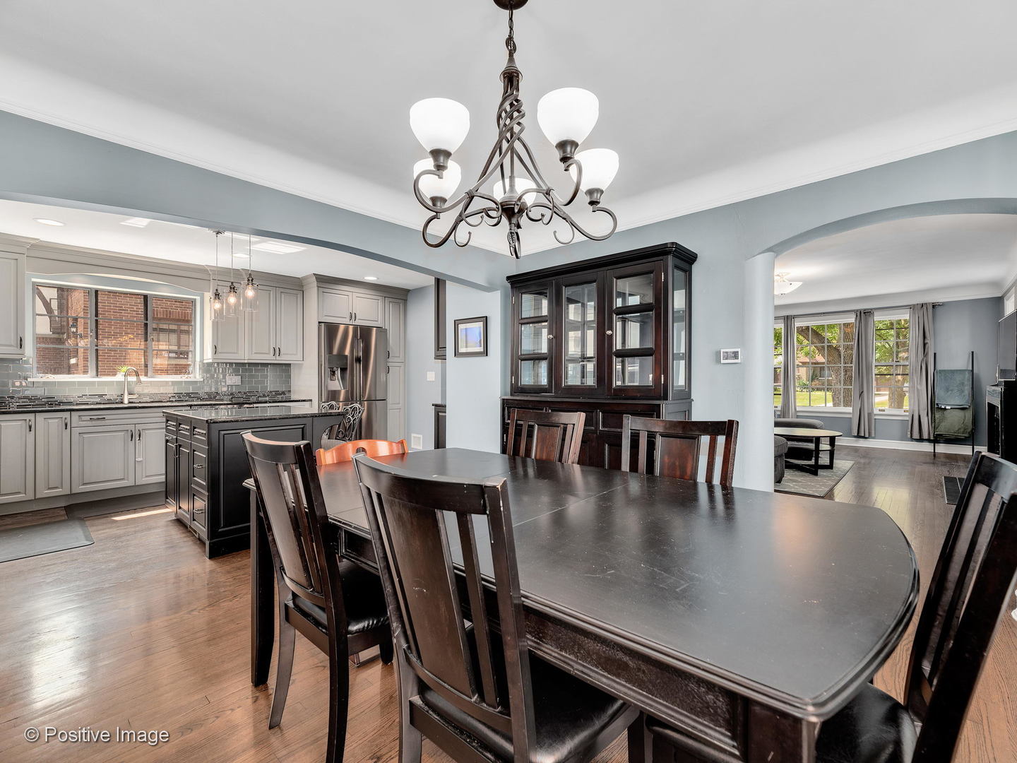 331 Selborne Road Riverside, IL 60546 - Photo 7 of 19 a view of a dining room with furniture window and wooden floor