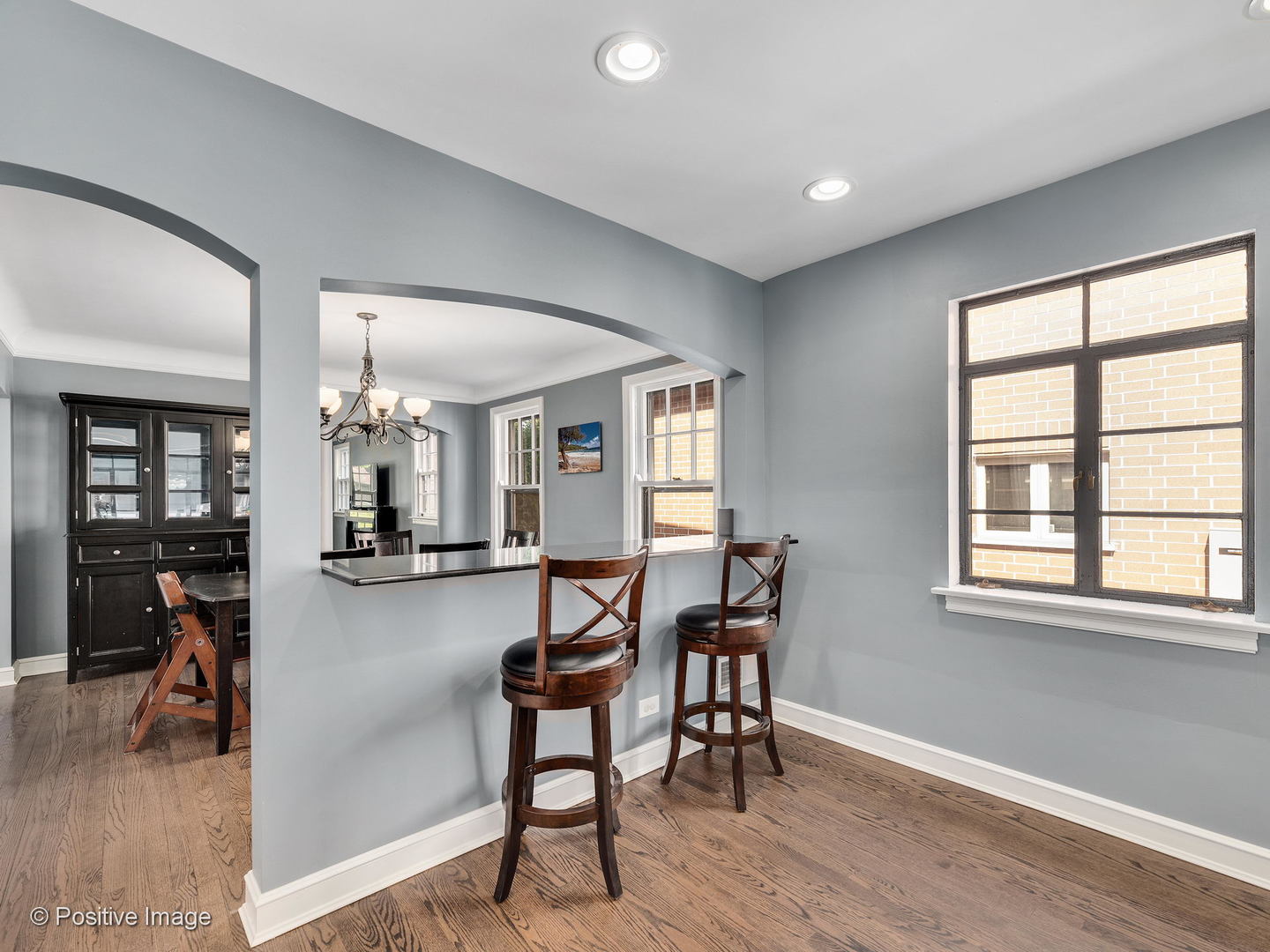 331 Selborne Road Riverside, IL 60546 - Photo 8 of 19 a view of a dining room with furniture and chandelier