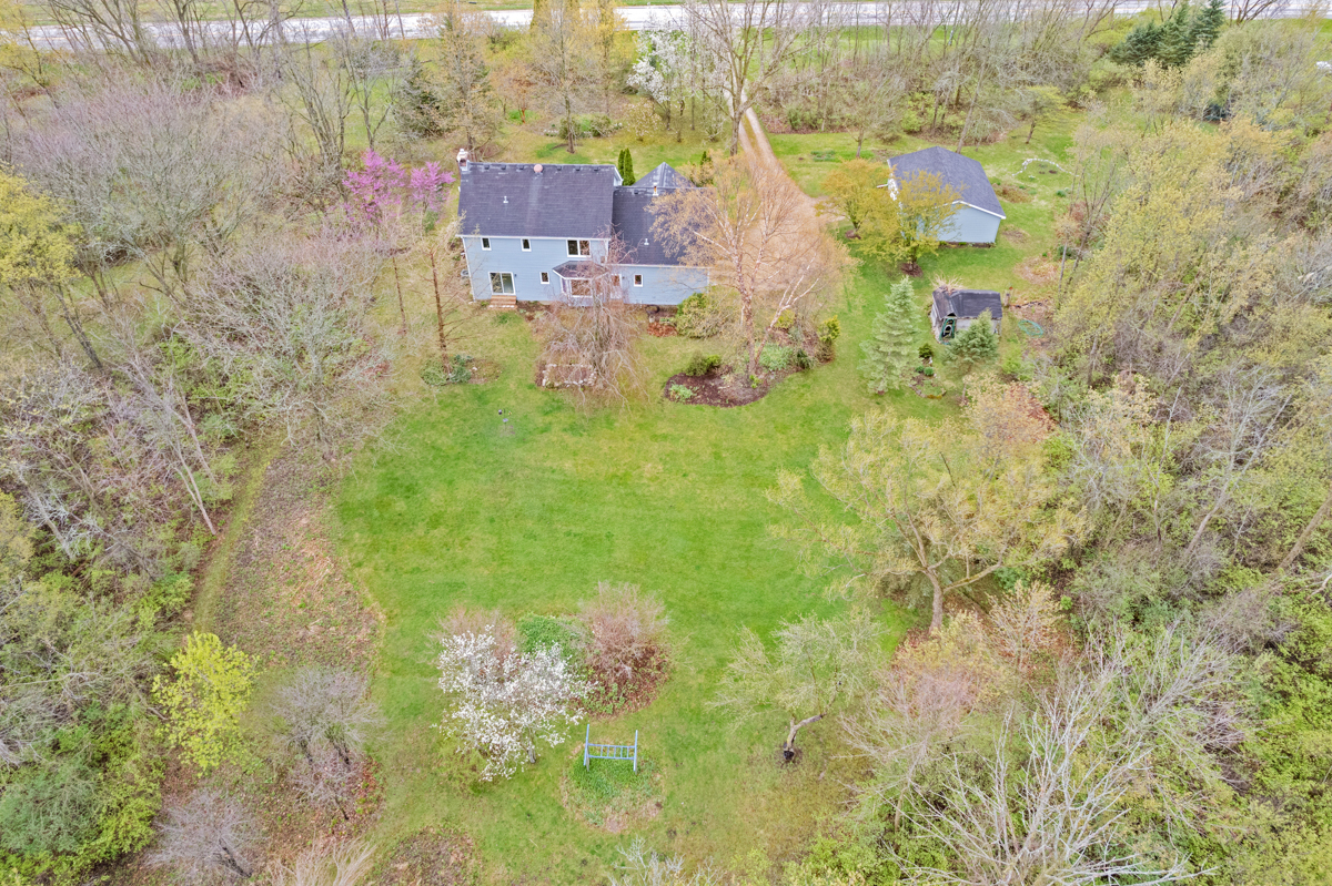 43W330 Main Street Road Elburn, IL 60119 - Photo 32 of 34 a aerial view of residential houses with outdoor space and trees