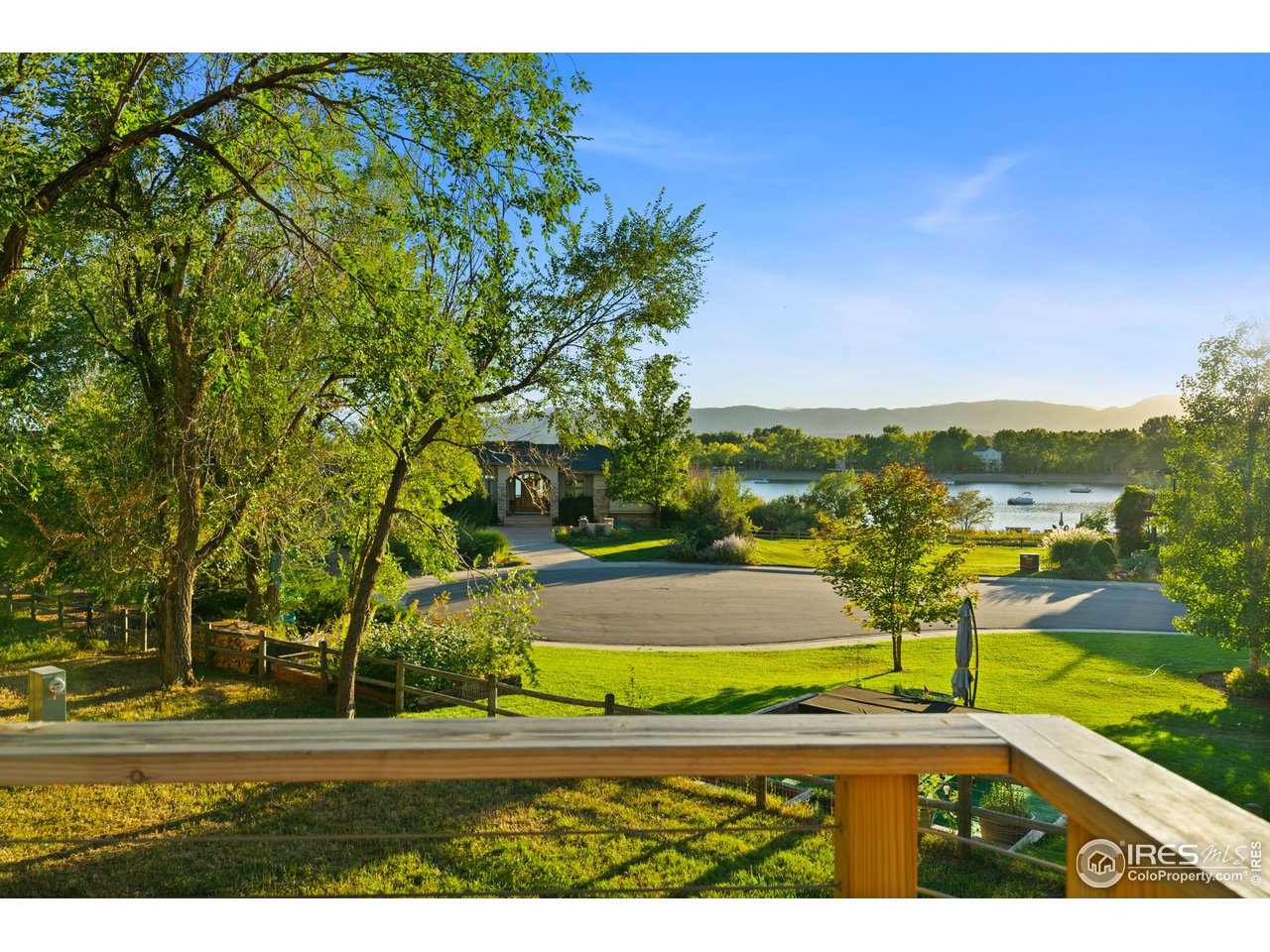 3513 Shore Road Fort Collins, CO 80524 - Photo 31 of 38 unobstructed lake and mountains views