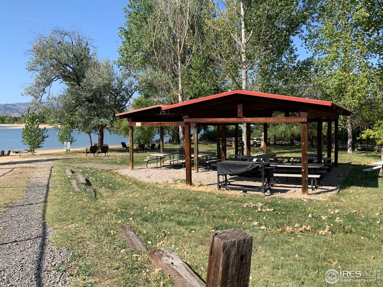 3513 Shore Road Fort Collins, CO 80524 - Photo 35 of 38 Community picnic area and the lake