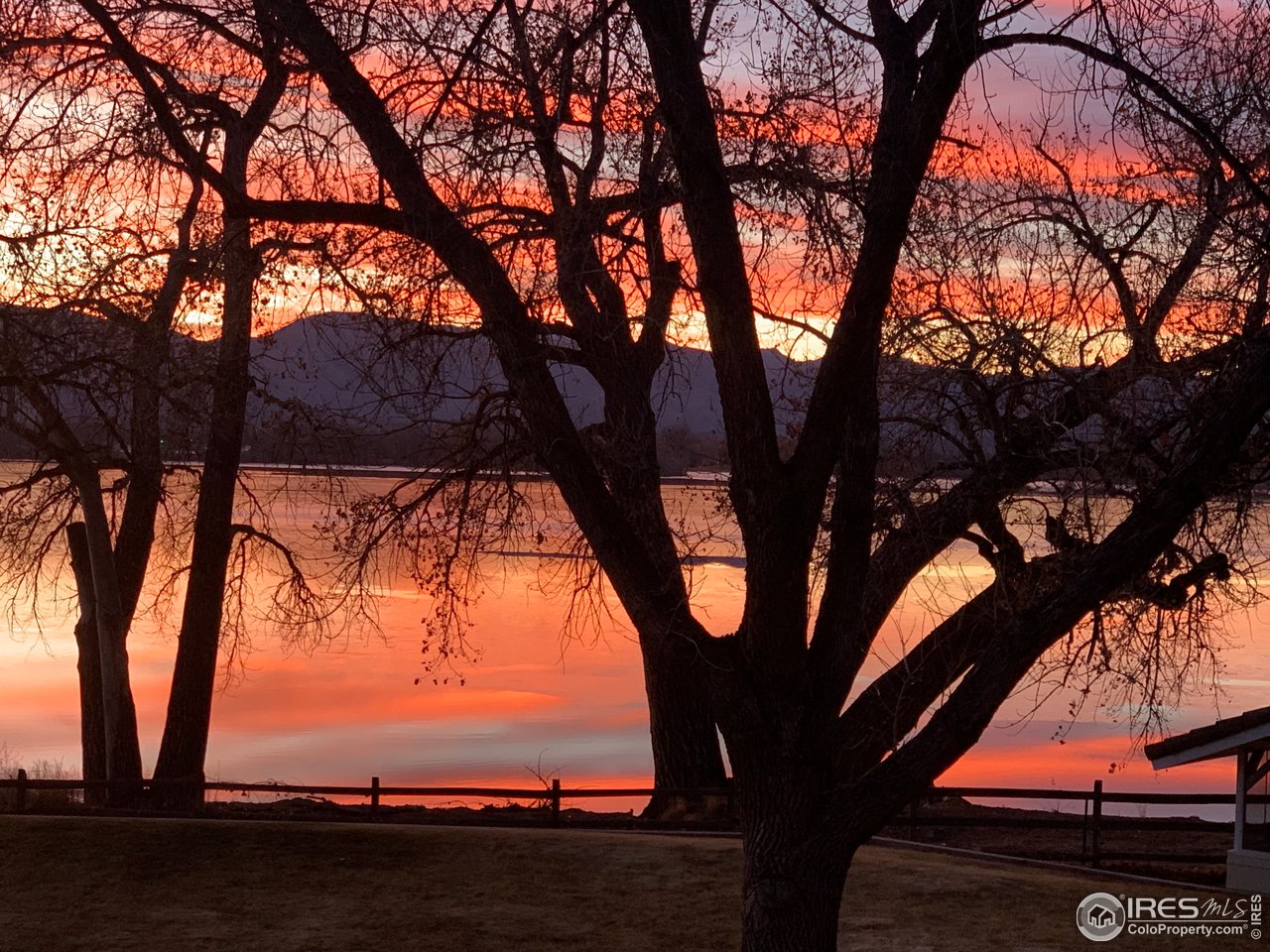 3513 Shore Road Fort Collins, CO 80524 - Photo 38 of 38 Sunset from marina