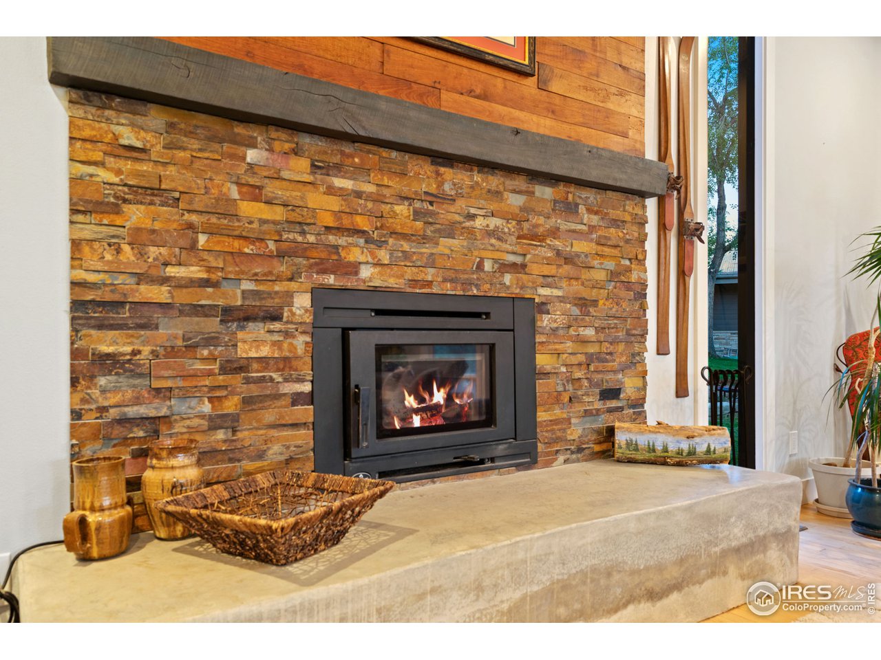 3513 Shore Road Fort Collins, CO 80524 - Photo 10 of 38 Wood burning stove for comfort