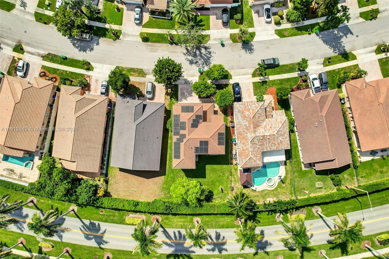 13117 Southwest 49th Court Miramar, FL 33027 - Photo 60 of 65 an aerial view of house with yard