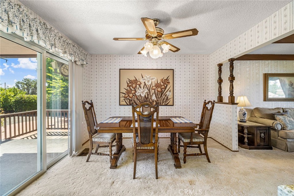 5770 Ingalls Road Paradise, CA 95969 - Photo 12 of 63 a view of a dining room with furniture window and outside view