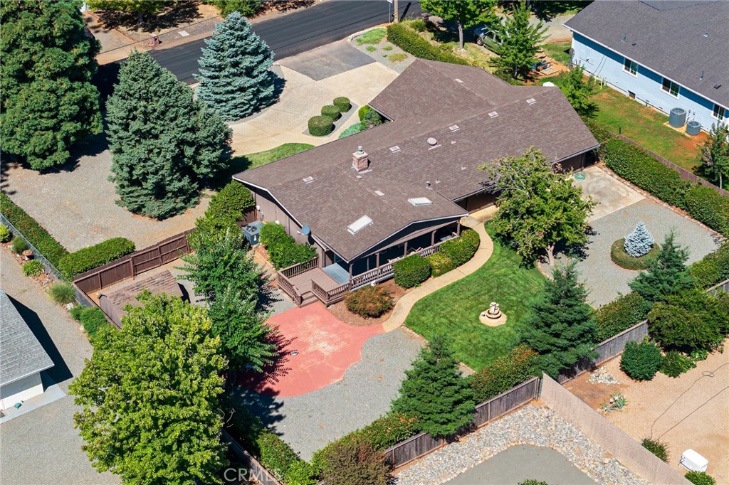 5770 Ingalls Road Paradise, CA 95969 - Photo 57 of 63 an aerial view of a house with yard swimming pool and outdoor seating