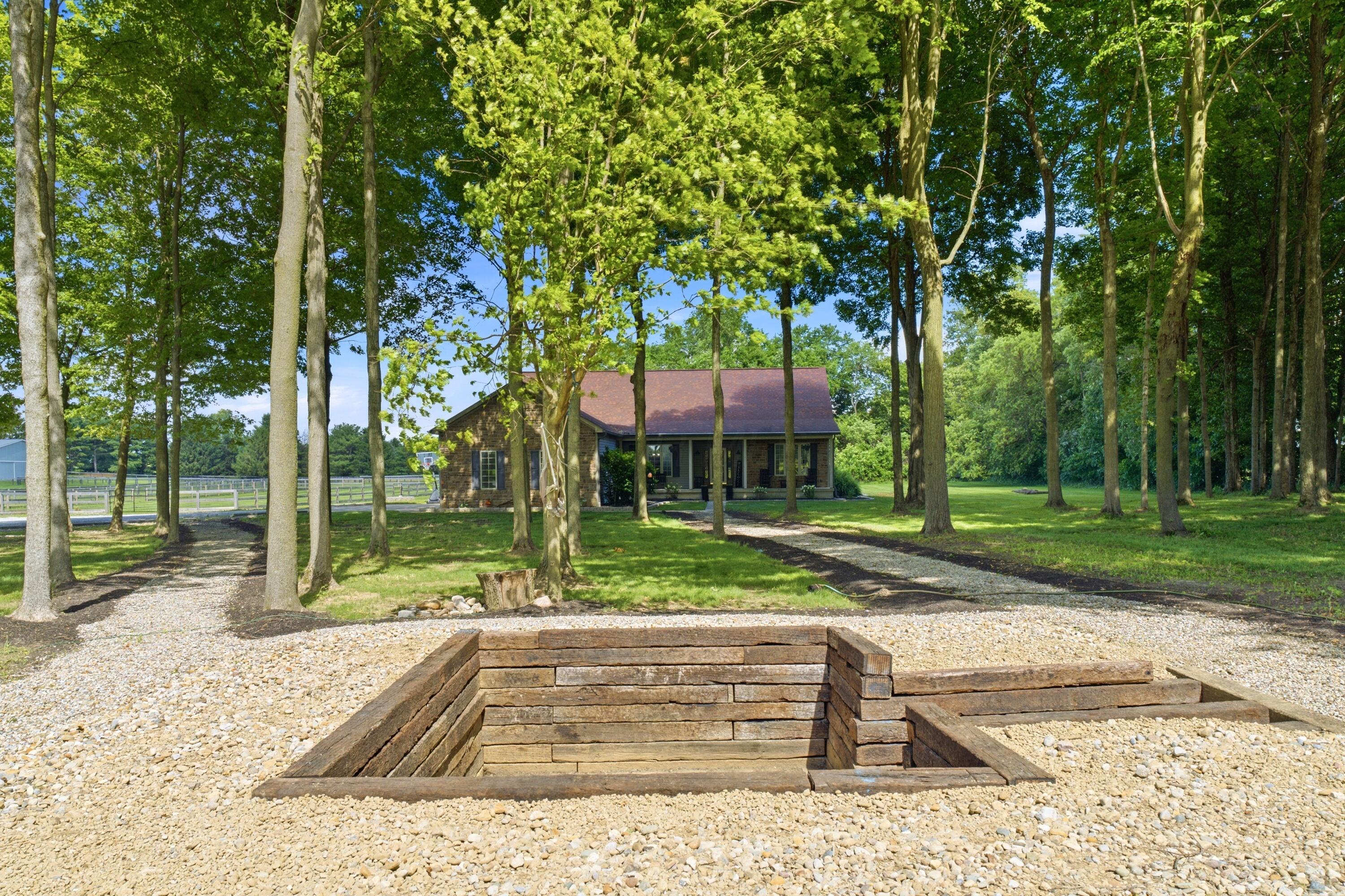 15050 Croton Road Centerburg, OH 43011 - Photo 26 of 43 In-Ground Fire Pit
